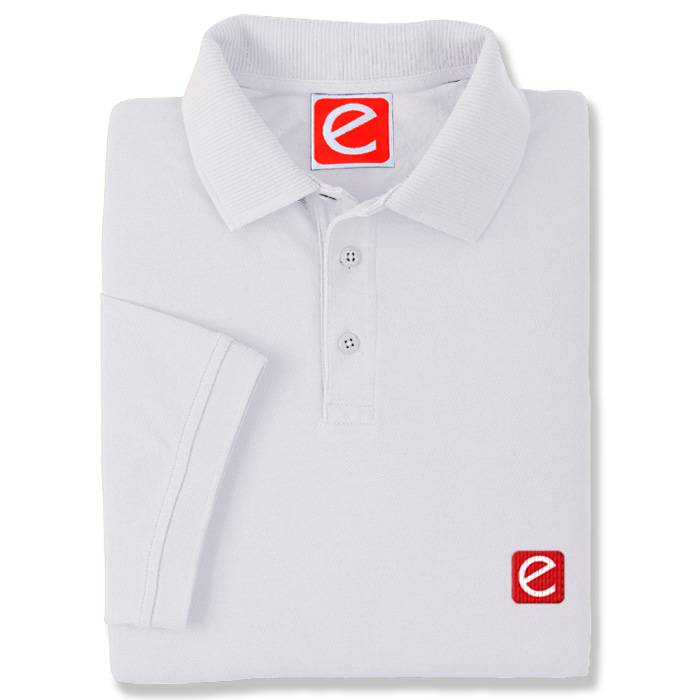 Polo T Shirt - White buy online from - ScholarShoppe