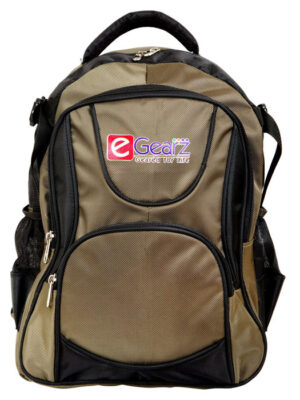 eGearz Backpack - Gold Colour- BAG0013