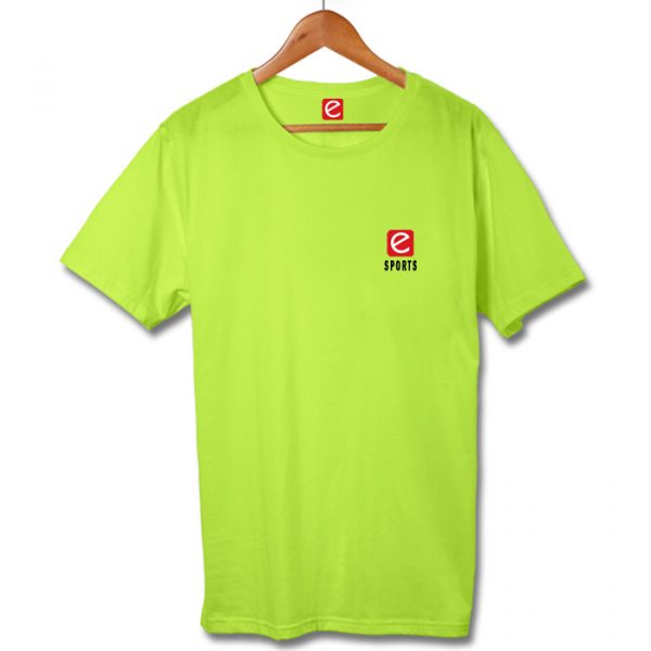 sports t shirt lime