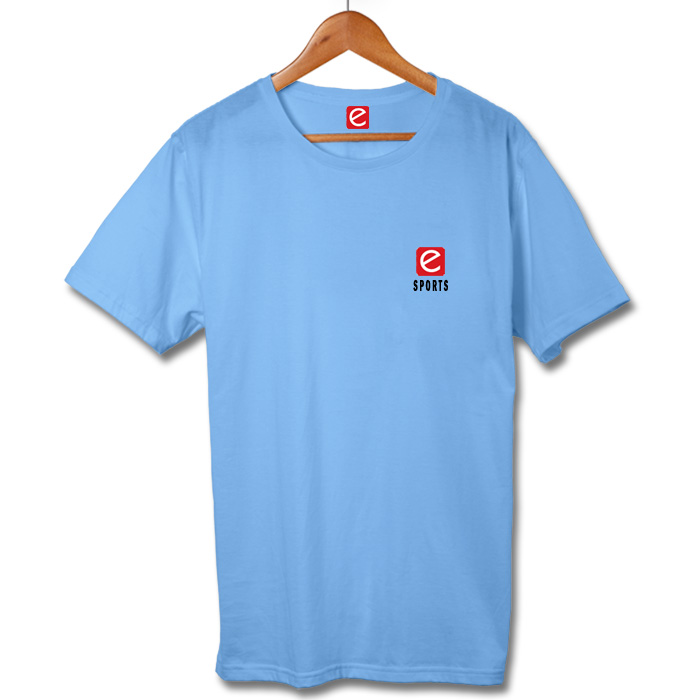 Sky blue color t shirt hotsell