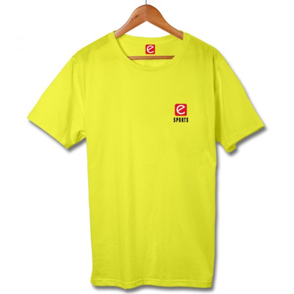 sports t shirt yellow