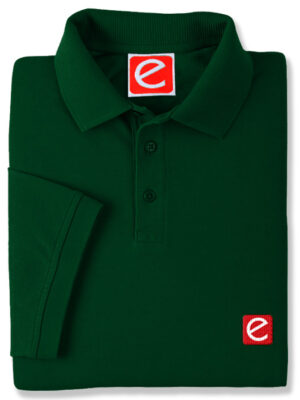 Polo T Shirt Cotton - Dark Green