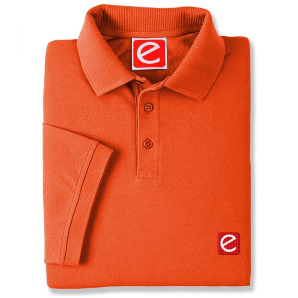 polo t shirt orange