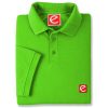 polo t shirt parrot green