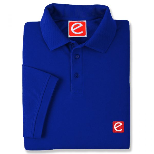 polo t shirt royal blue