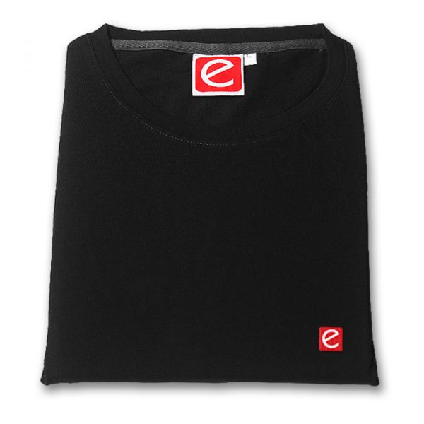 round neck t shirt black