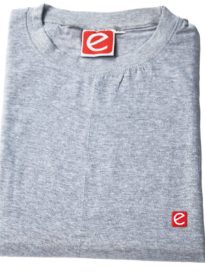 Round Neck T Shirt Cotton - Grey