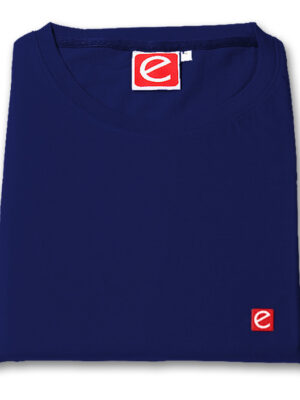Round Neck T Shirt - Navy Blue
