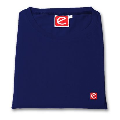 round neck t shirt navy blue