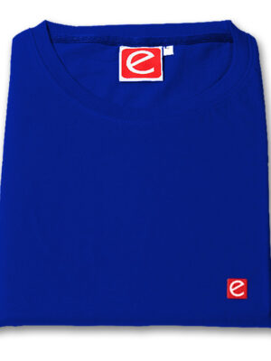 Round Neck T Shirt Cotton - Royal Blue