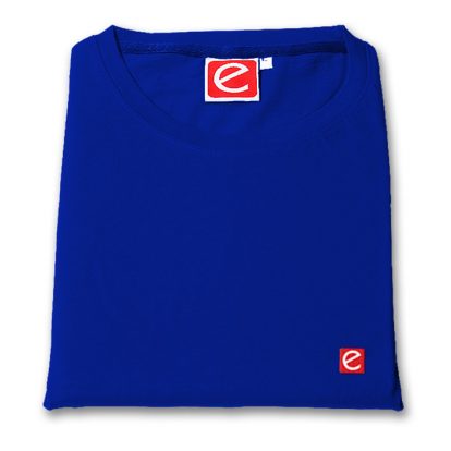 round neck t shirt blue