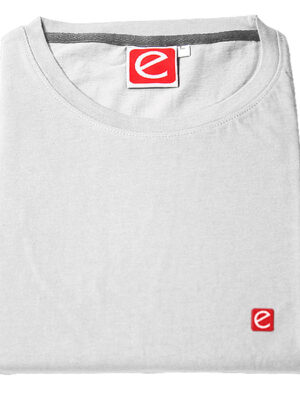 Round Neck T Shirt Cotton - White