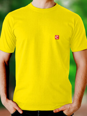 round-neck-t-shirt-yellow-model