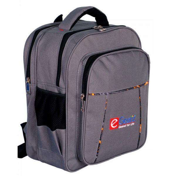 school bag grey