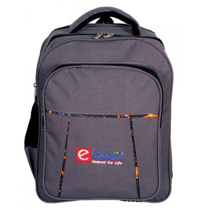 school bag grey