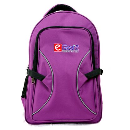 school bag violet