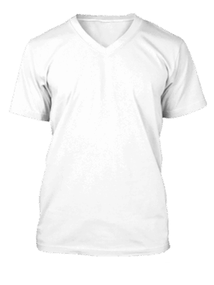Customise T Shirt V Neck