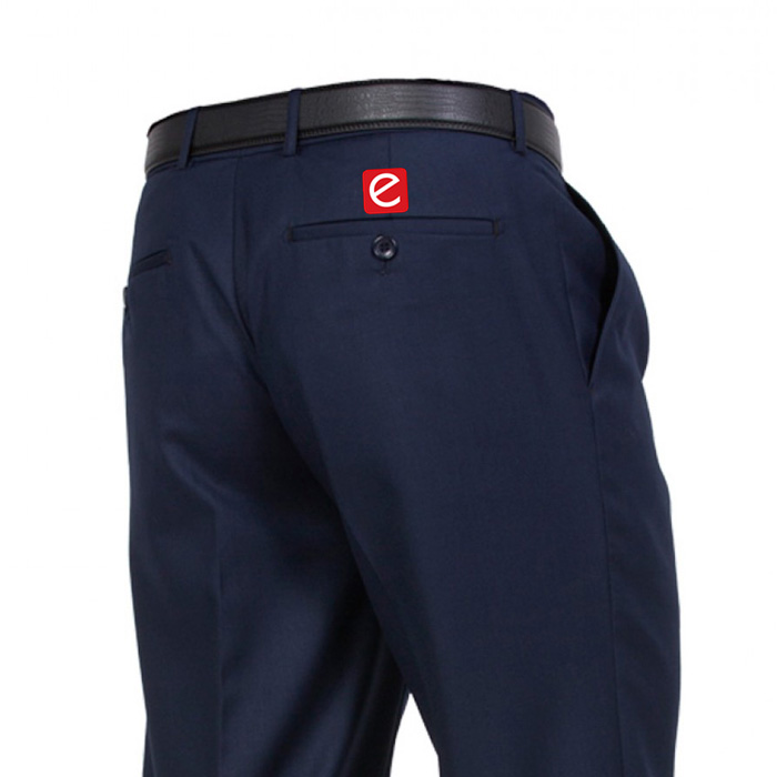 formal pants navy blue