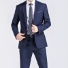 Blazer Suits - Navy Blue, (1 Coat, 1 Pant & 1 Shirt)