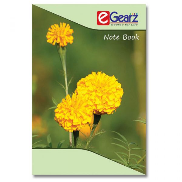 school notebook flower