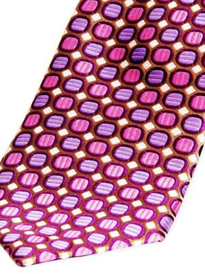 formal tie pink maroon