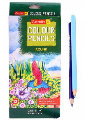 Camlin Colour Pencils 12 Shades - King Size