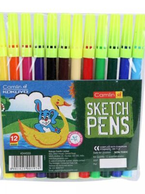 Camlin Sketch Pens - 12 Shades