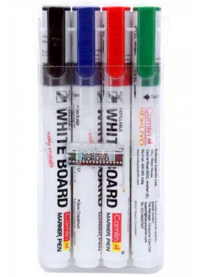 Camlin White Board Marker - 4 Pcs