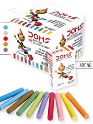 DOMS DUSTLESS CHALK COLOUR - 100 Pcs Pack