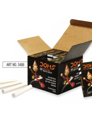 DOMS DUSTLESS CHALK WHITE - 100 Pcs Pack
