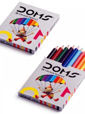 DOMS COLOUR PENCILS - 10 Shades