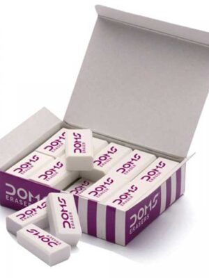 DOMS DUST FREE ERASER - 20 Pack