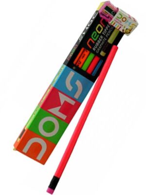 DOMS NEON PENCILS - 10 Pcs Pack