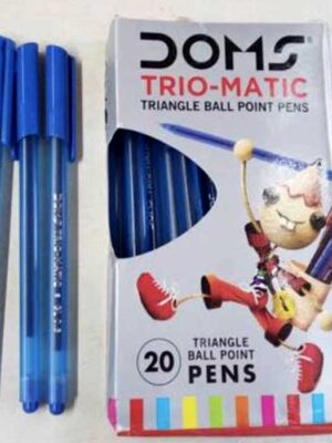 DOMS TRIO-MATIC BALL PENS (Pack of 20)