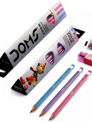 DOMS ZOOM TRIANGLE PENCILS - 10 Pcs Pack