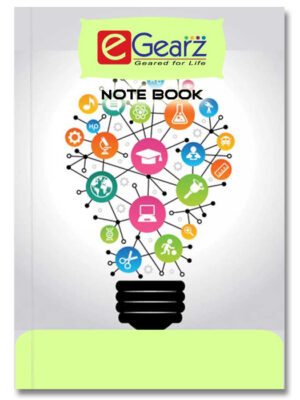 School Notebook 120 Pages, Medium Size