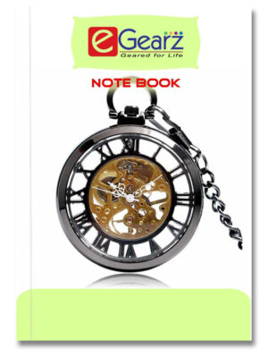 School Notebook 120 Pages, Medium Size