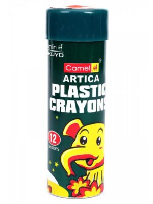 Camlin - Plastic Crayons- 12 Shades